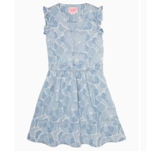 Kate Spade Peony denim dress